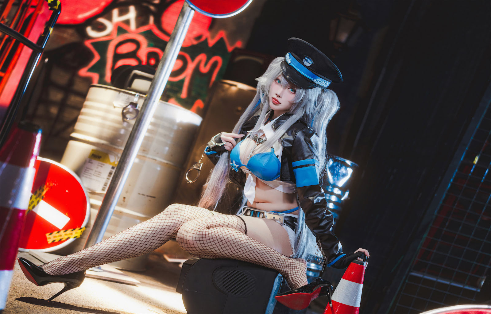 宮本桜交错战线刃齿女警星愈38p_2