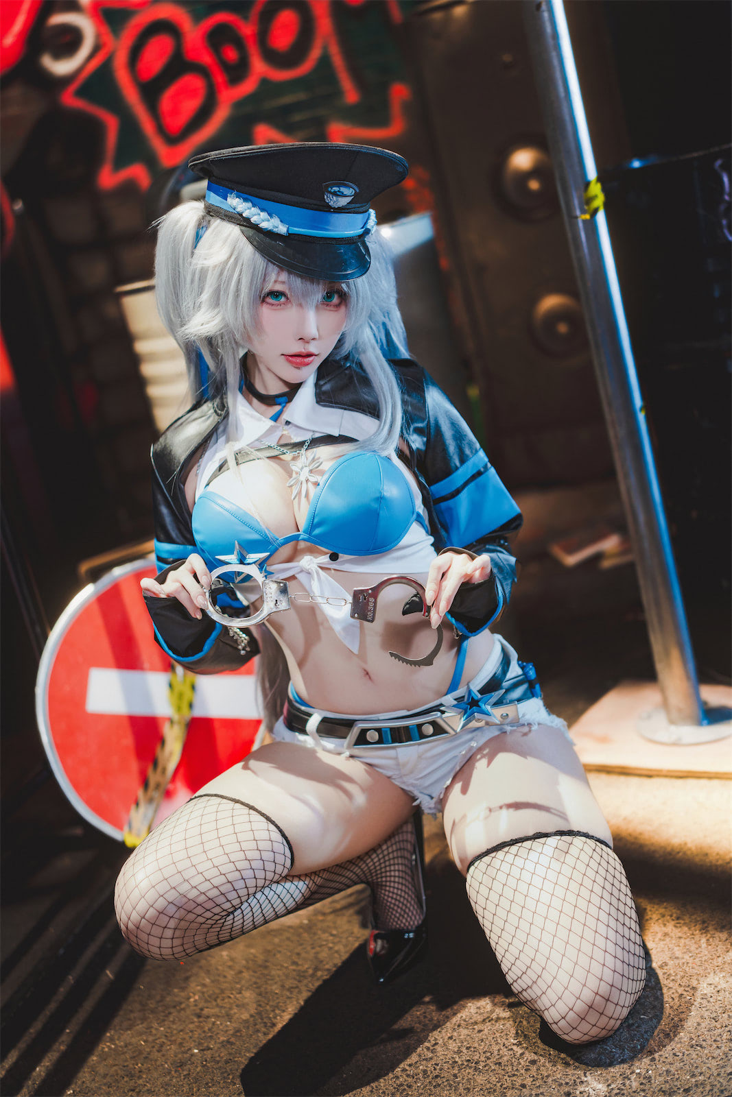 宮本桜交错战线刃齿女警星愈38p_3