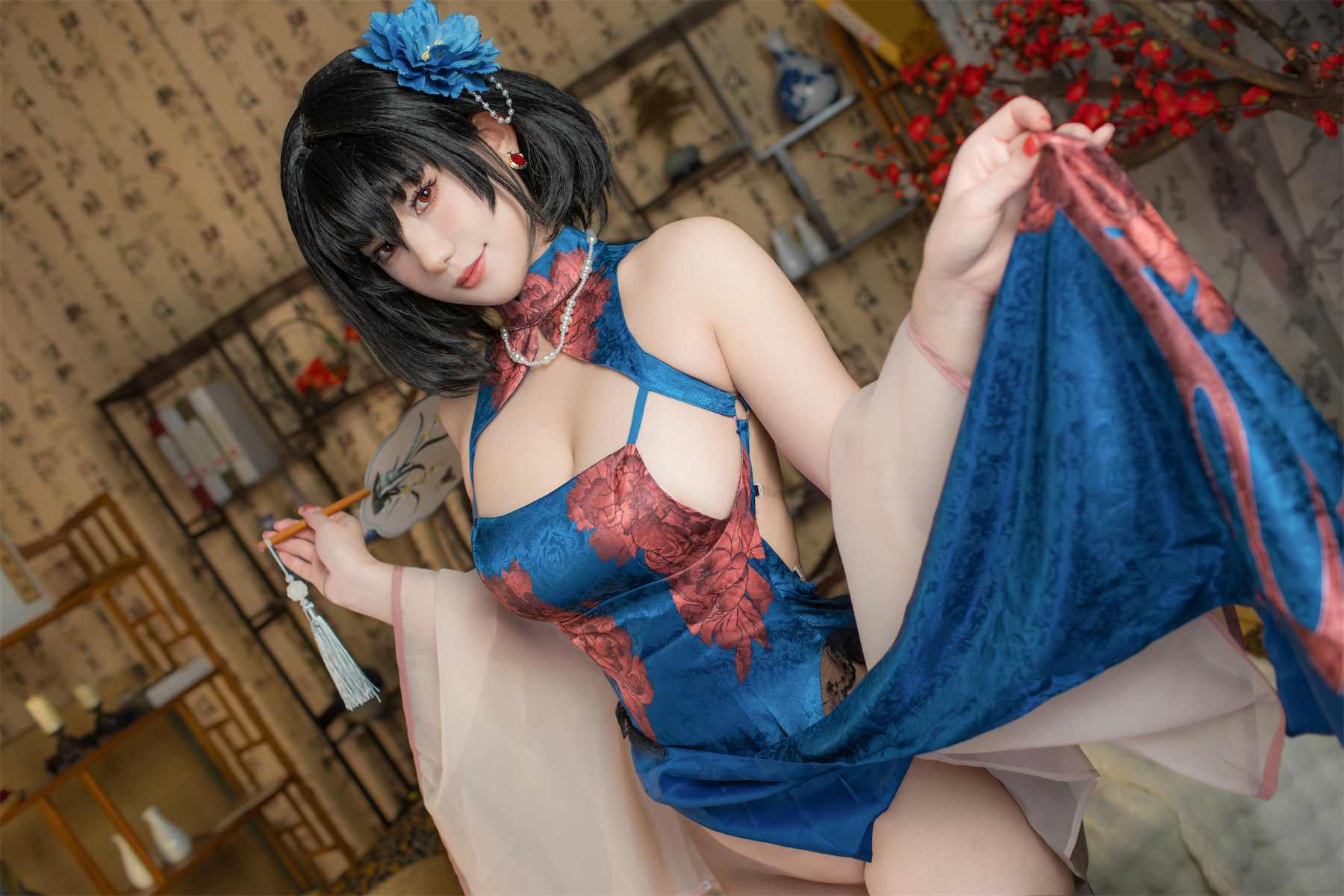 星澜是澜澜叫澜妹呀碧蓝航线建武旗袍67p1v_2