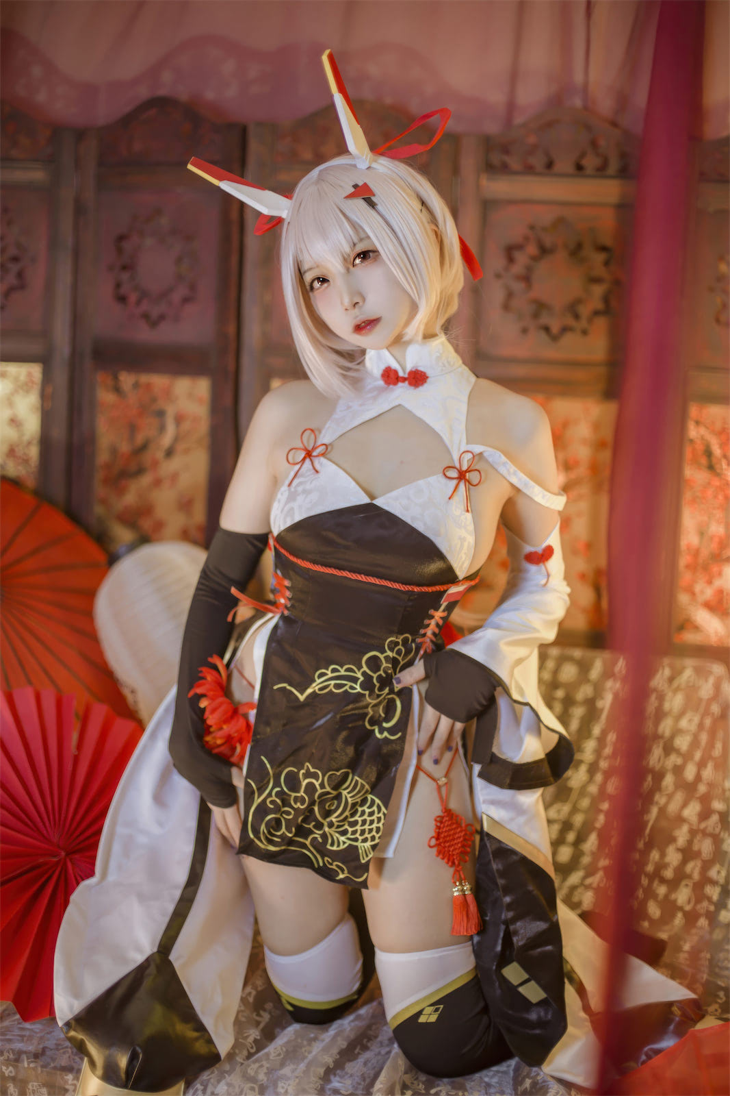 二佐Nisa圣路易斯绫波新春旗袍56p_4