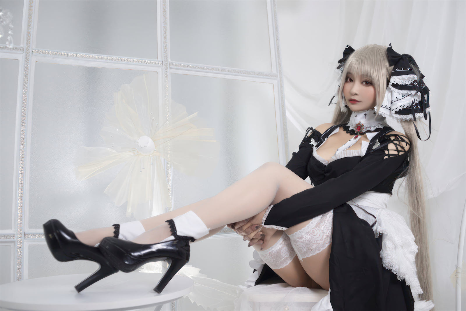 洛璃LoLiSAMA碧蓝航线可畏女仆60p_2