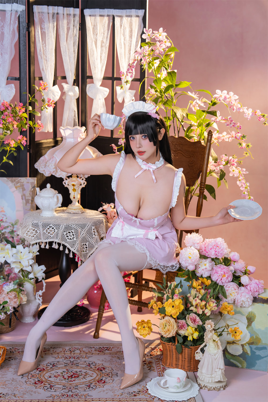 云溪溪奈汐酱nice奶桃桃侍花礼120p1v_2