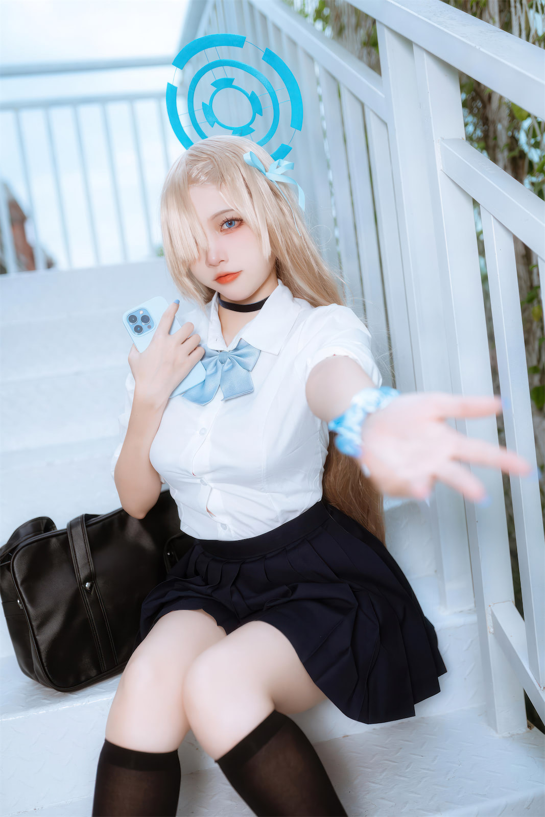 二佐Nisa蔚蓝档案明日奈兔女郎JK53p_1