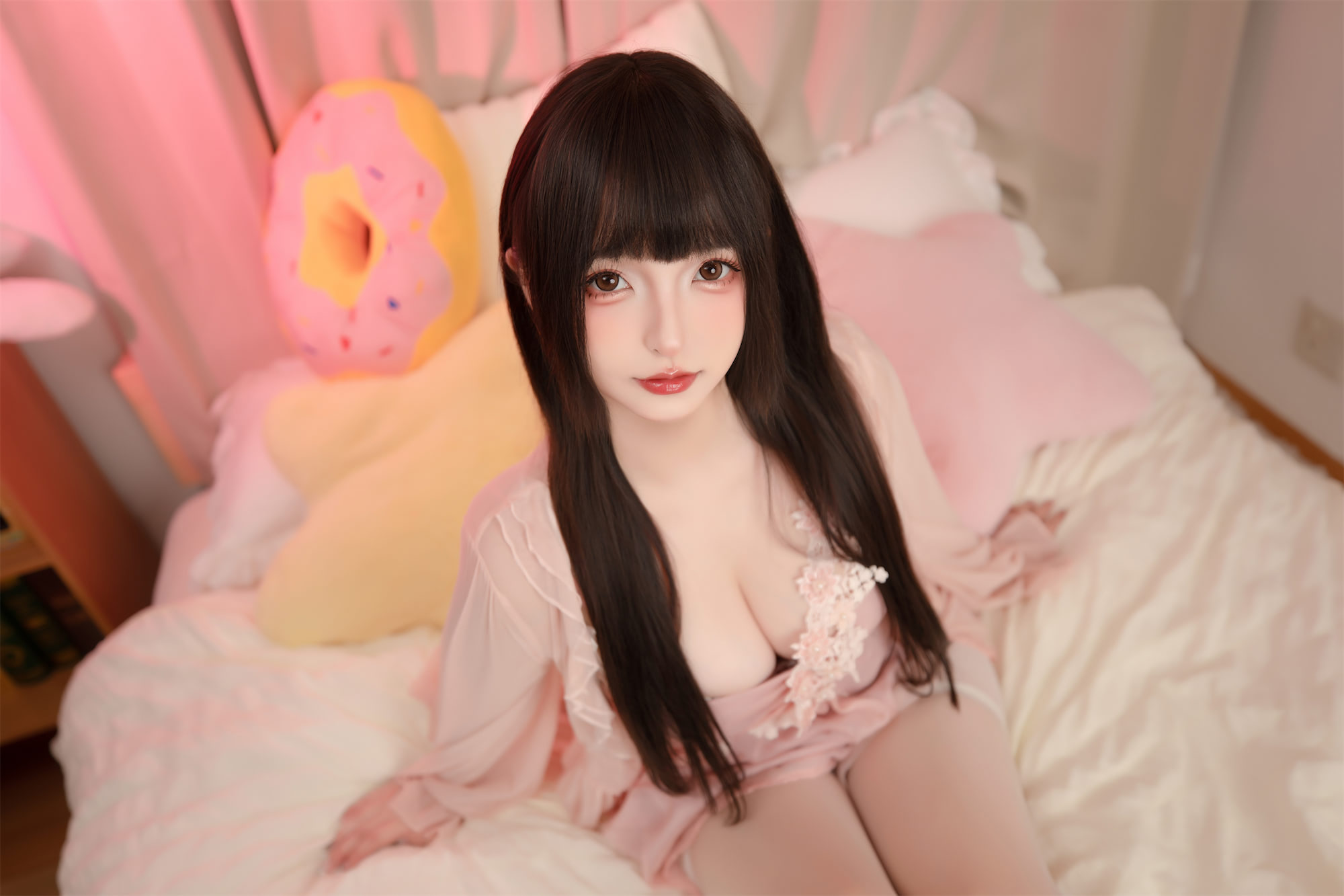 神楽坂真冬高跟睡袍75p2v_3