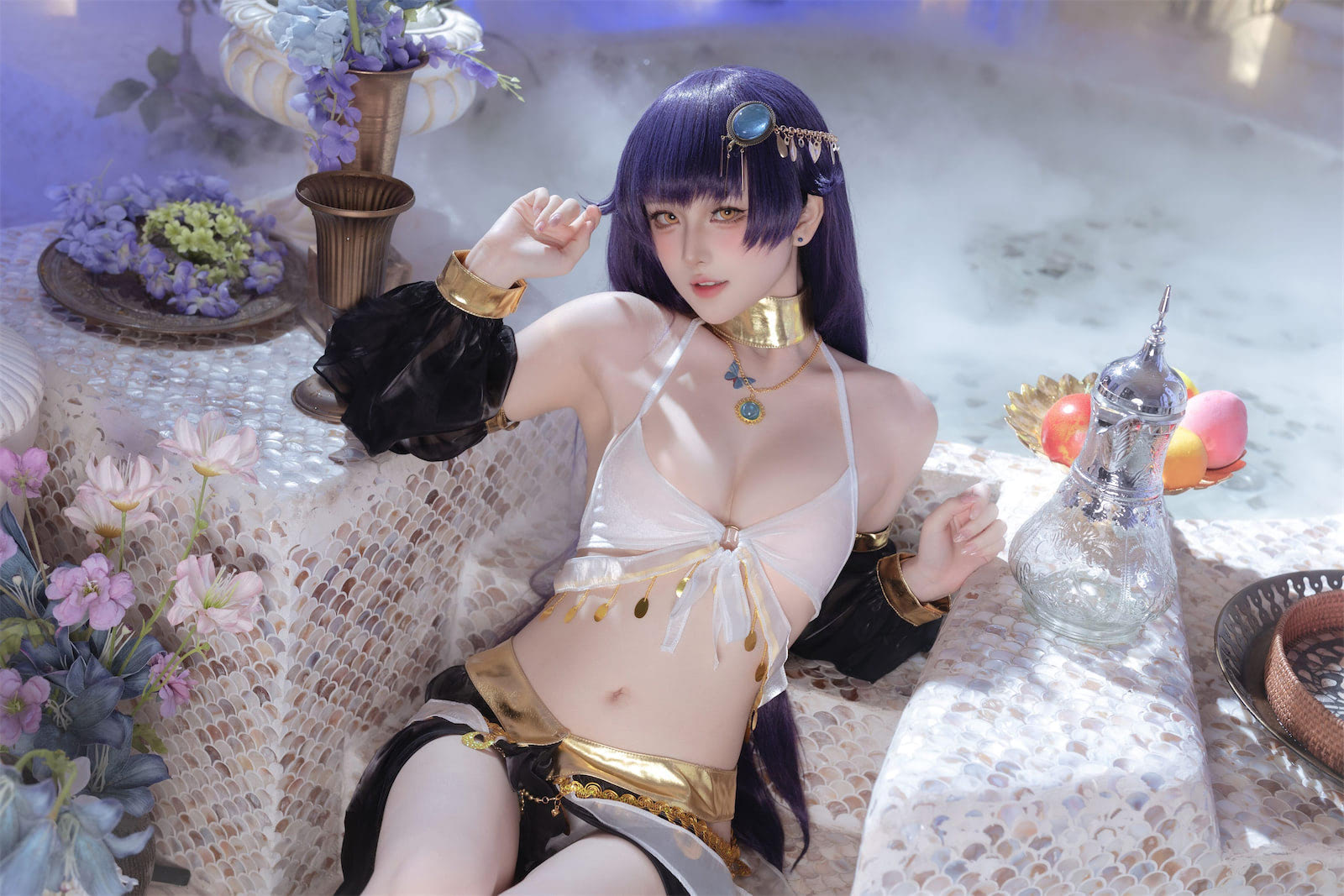 屿鱼吾妻同人舞娘柴郡泳装74p_3