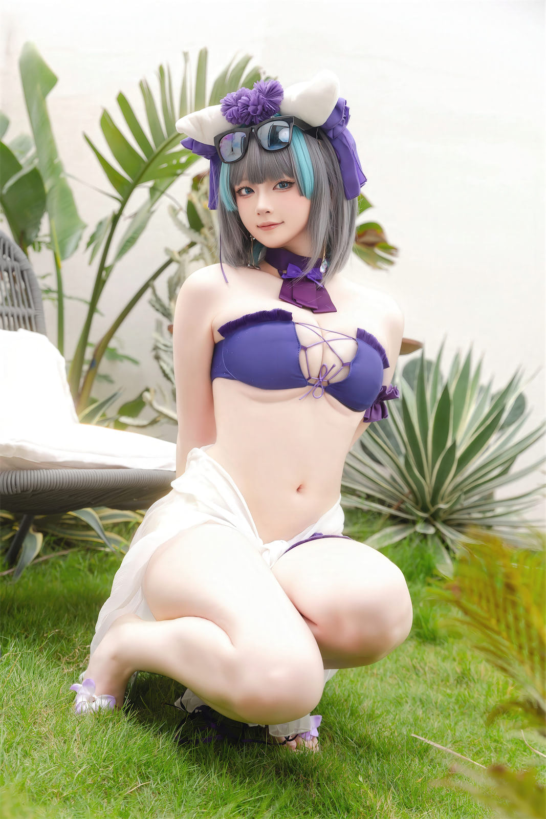 屿鱼吾妻同人舞娘柴郡泳装74p_4