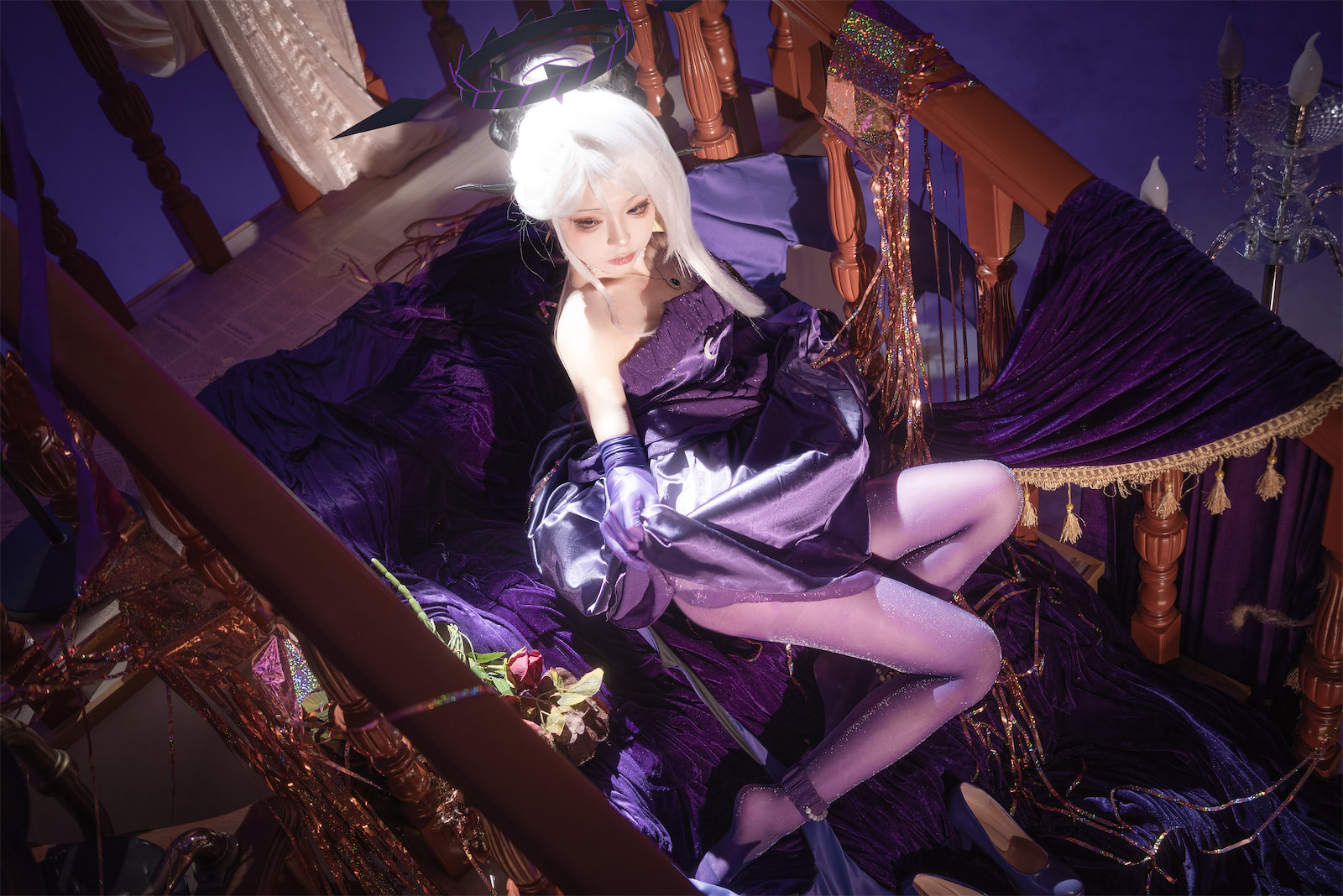 矢量鱼蔚蓝档案空崎日奈连衣裙34p_3