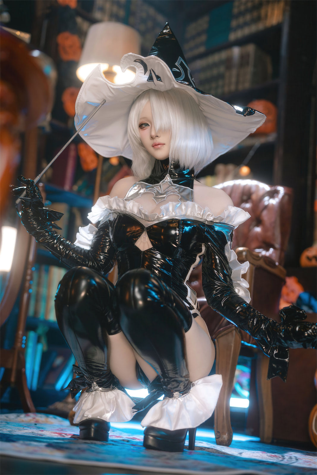 屿鱼尼尔2B万圣女巫同人70p_2