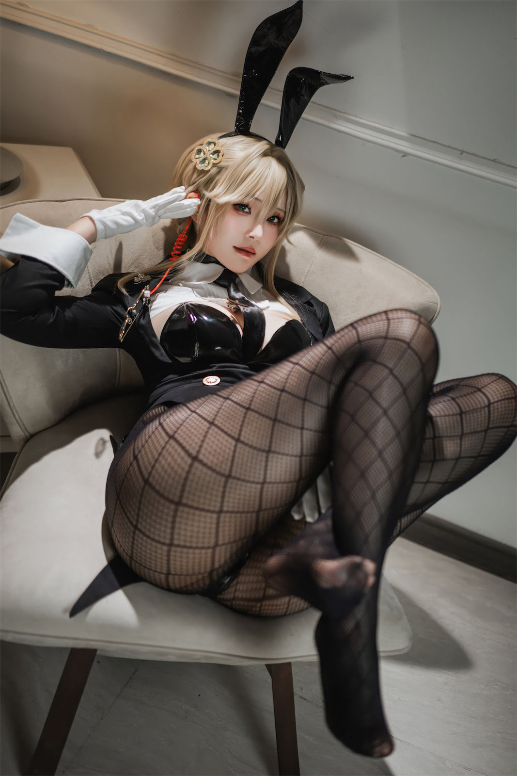 Natsuko_夏夏子胜利女神爱德特工兔女郎86p4v_4