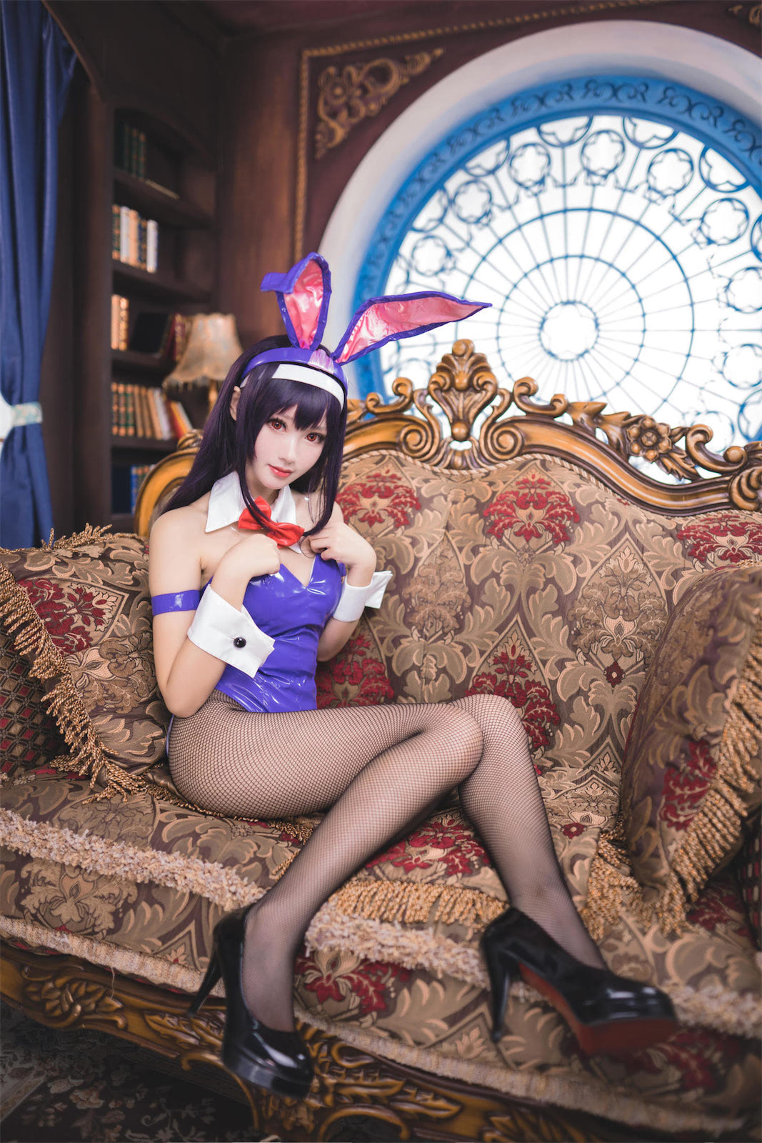 羽生三未霞之丘诗羽兔女郎37p_2