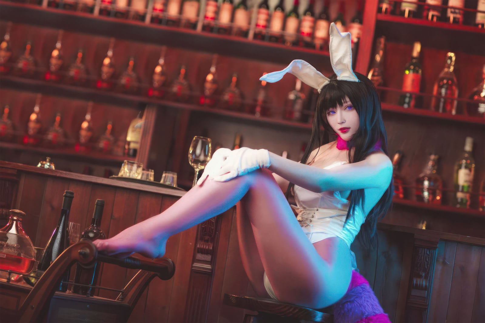 起司块wii恶魔姐姐兔女郎27p_2