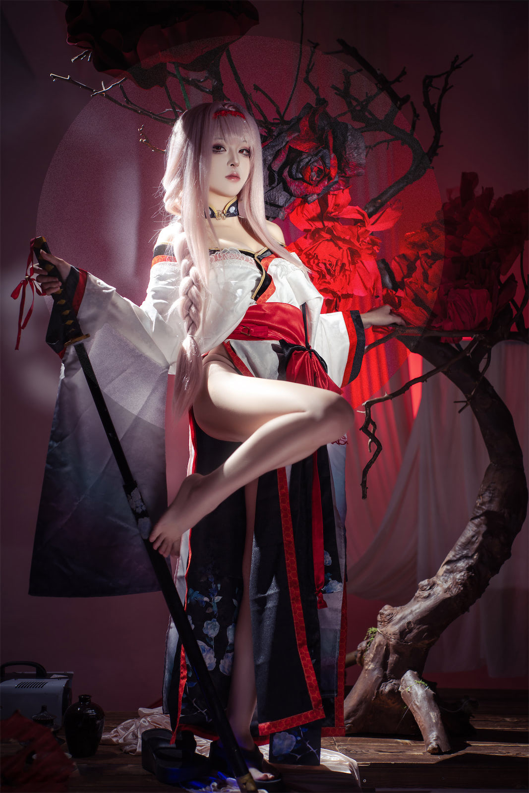 矢量鱼Nikke胜利女神暗莲30p_1