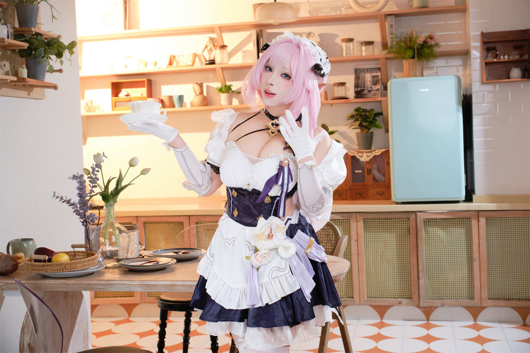 胡桃猫Kurumineko爱莉希雅女仆125p3v_4