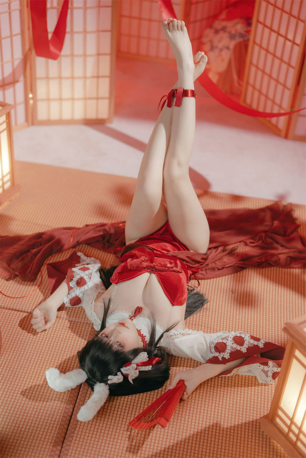 屿鱼碧蓝航线大山祈愿的巫女兔58p_2