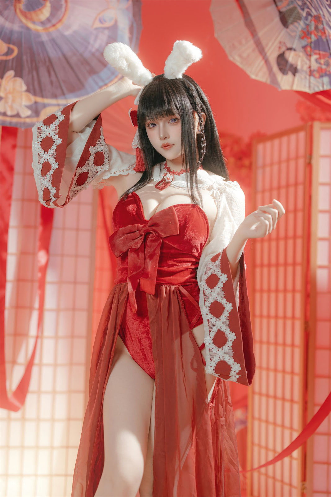 屿鱼碧蓝航线大山祈愿的巫女兔58p