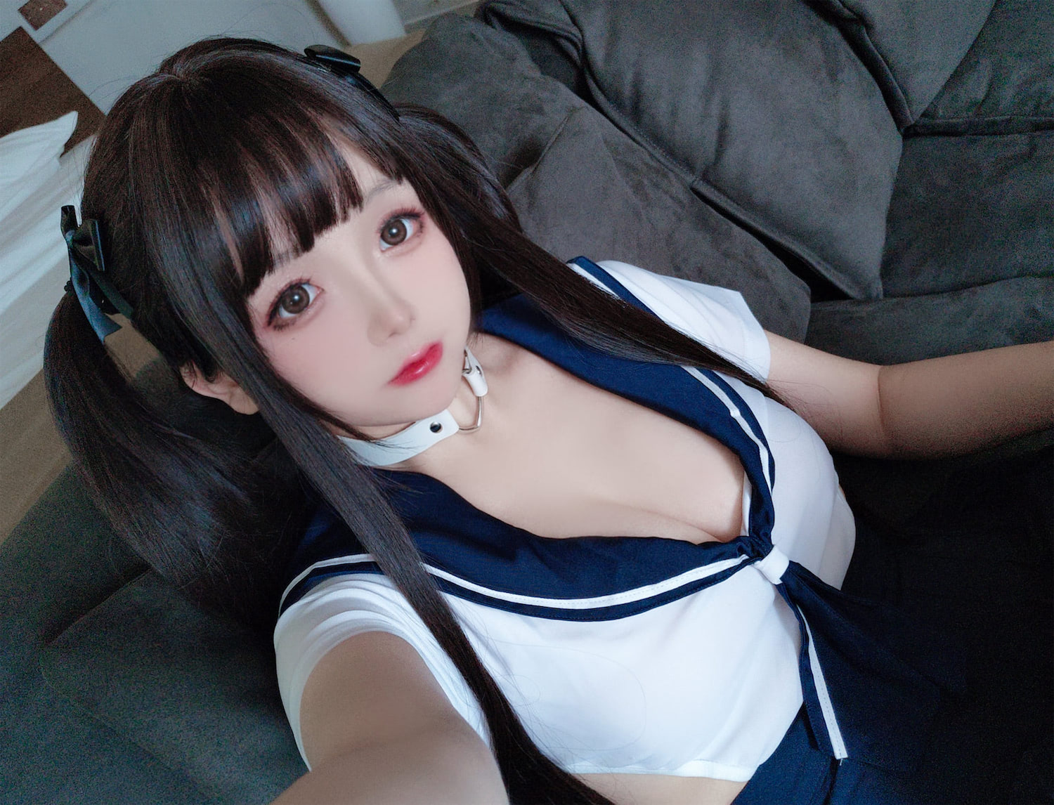 日奈娇制服学妹自拍45p_4