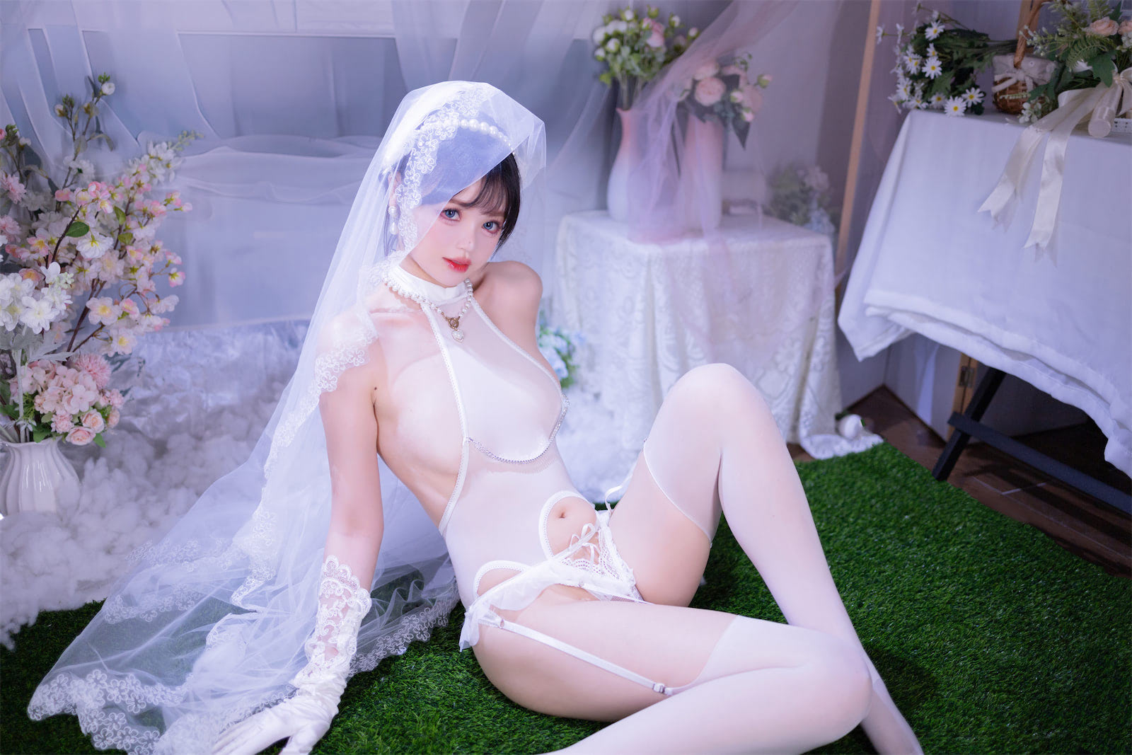 千反田鹿子白丝花嫁50p_3