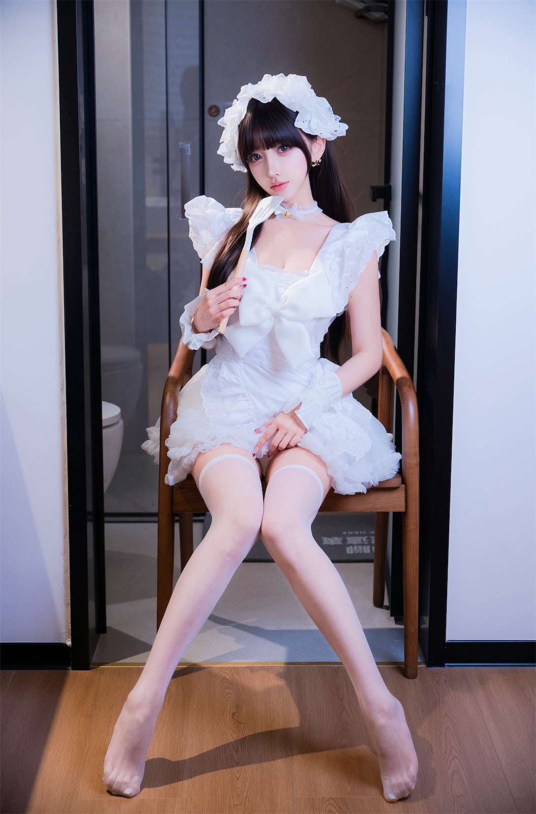 过期米线线喵厨娘女仆21p_1