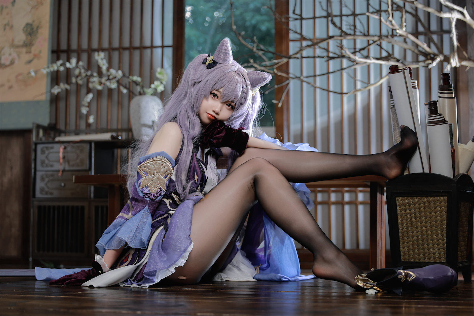 雪琪SAMA原神刻晴50p1v_2