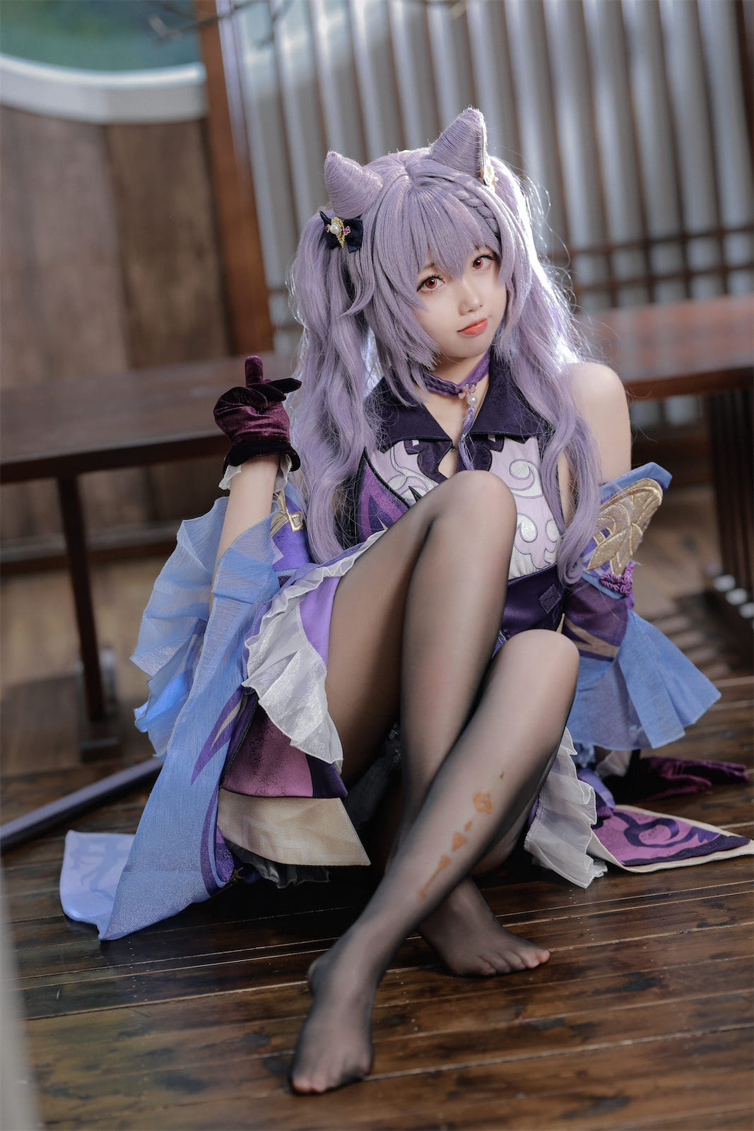 雪琪SAMA原神刻晴50p1v_3