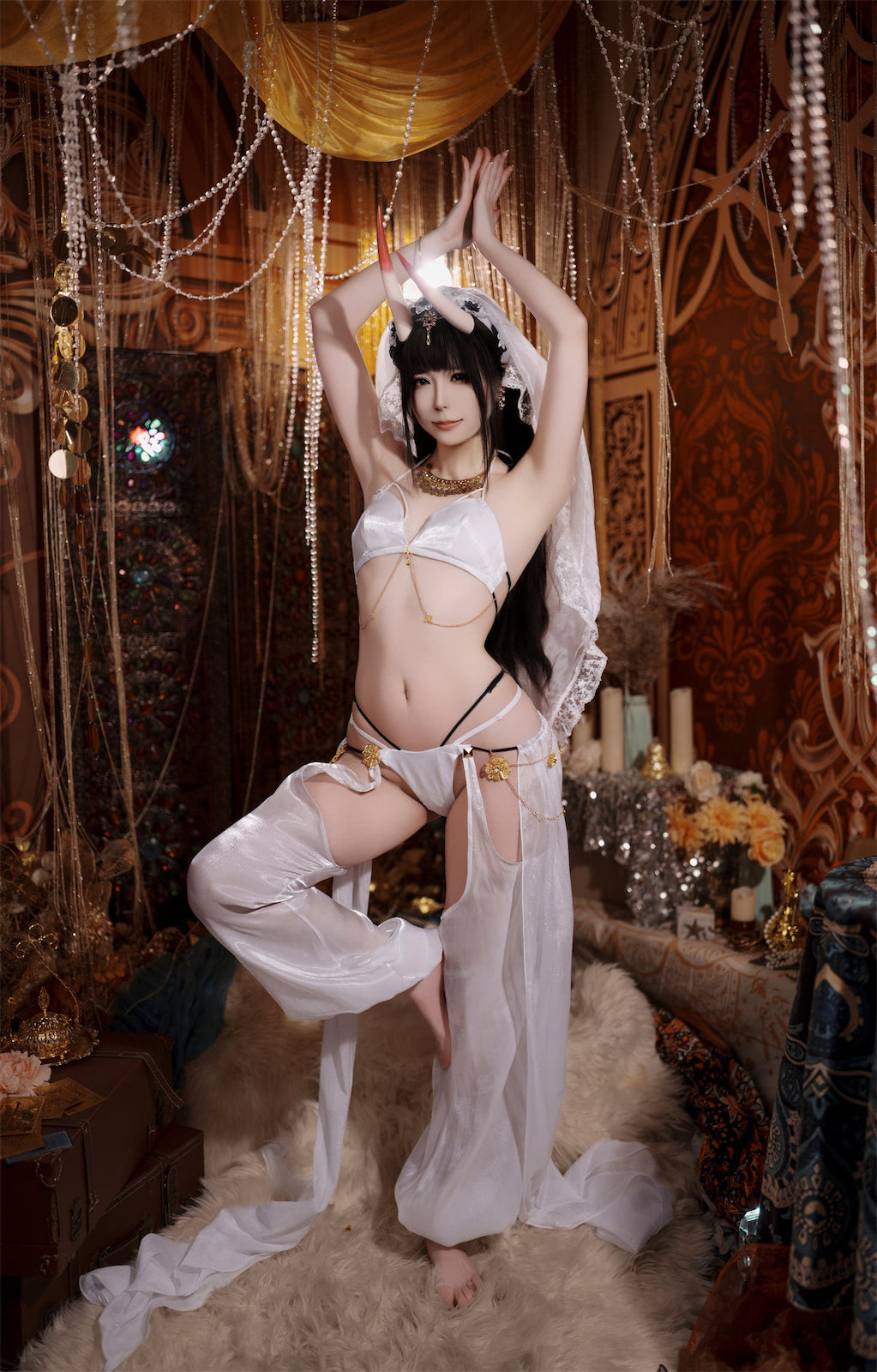 Quan冉有点饿碧蓝航线能代舞娘45p_1