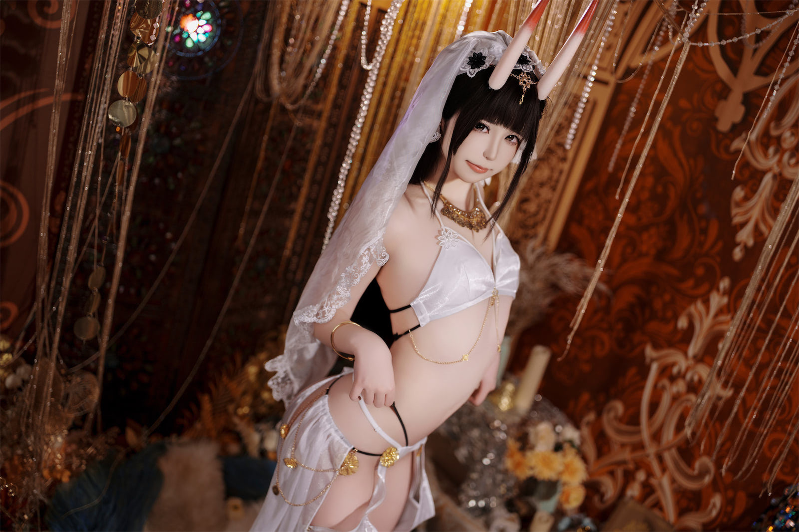 Quan冉有点饿碧蓝航线能代舞娘45p_3