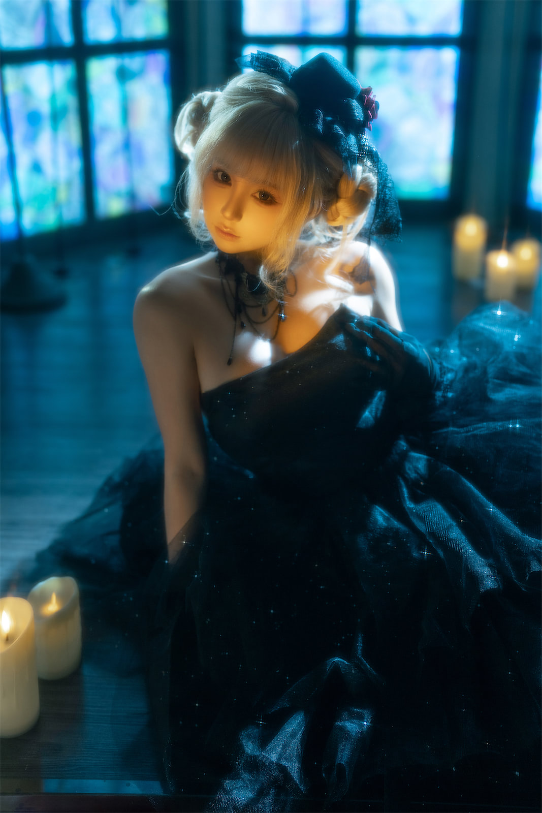 蠢沫沫黑婚纱37p4v_2