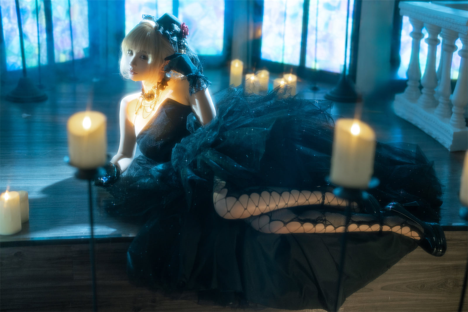 蠢沫沫黑婚纱37p4v_3