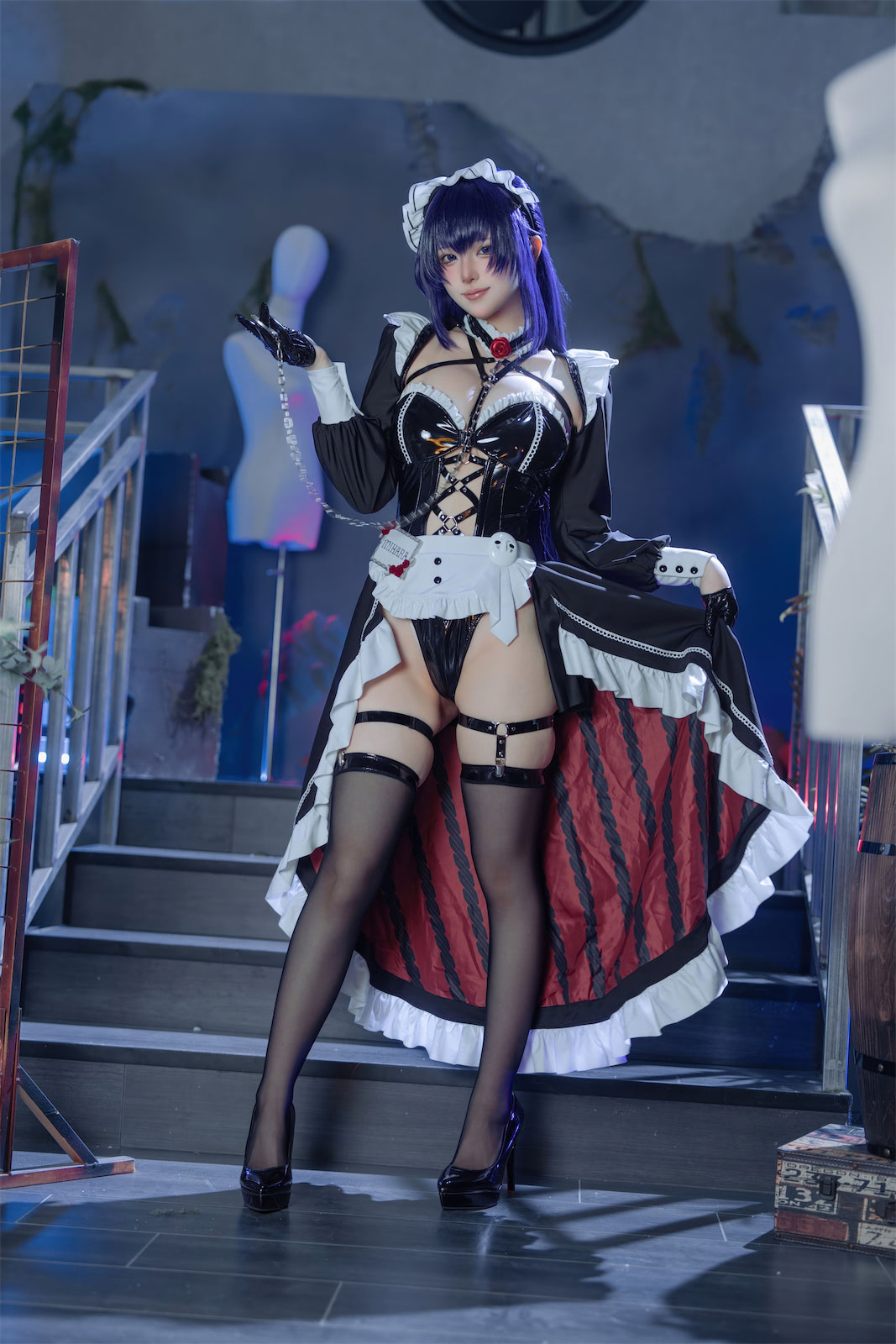 屿鱼胜利女神米哈拉咖啡女仆80p_1