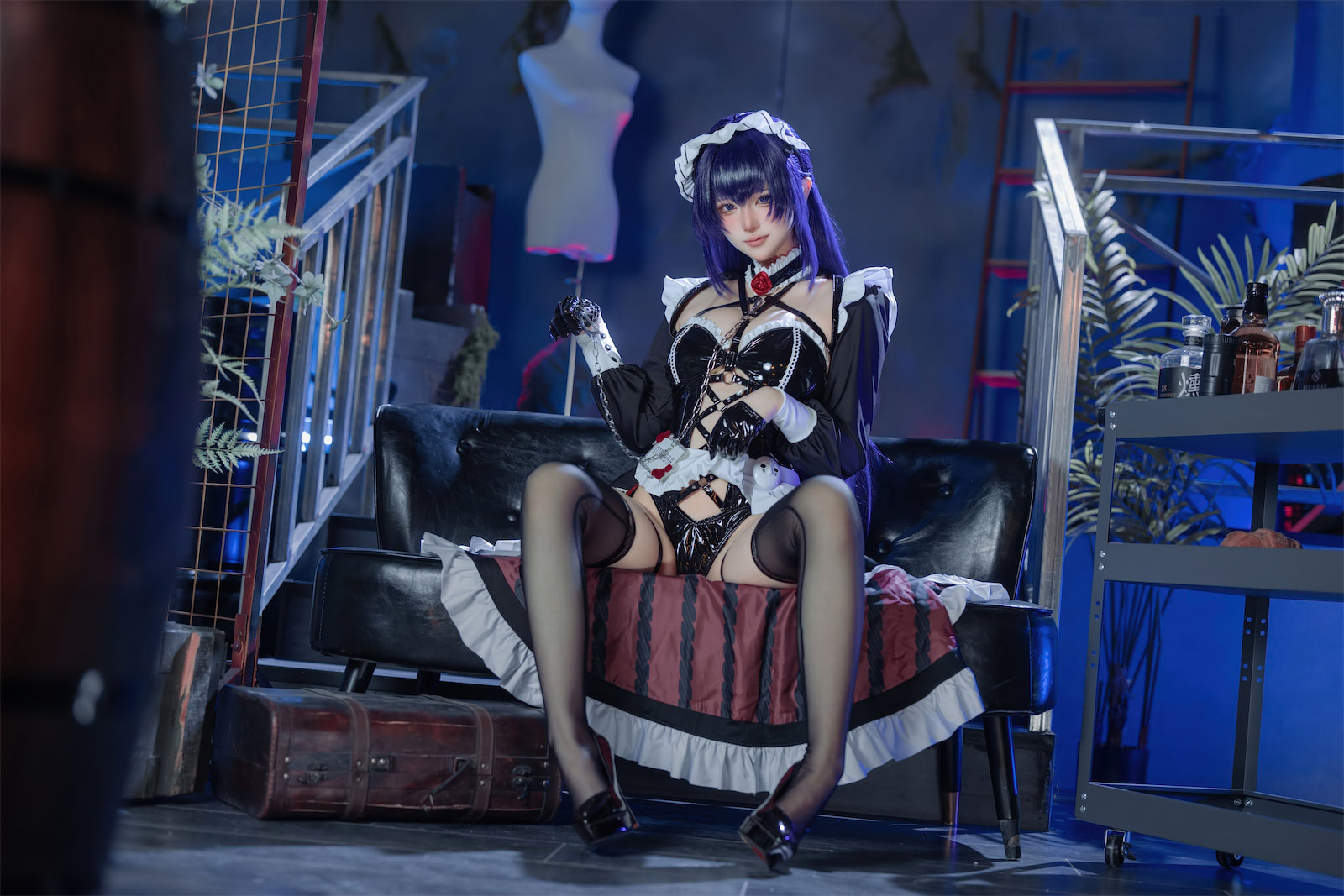 屿鱼胜利女神米哈拉咖啡女仆80p_2