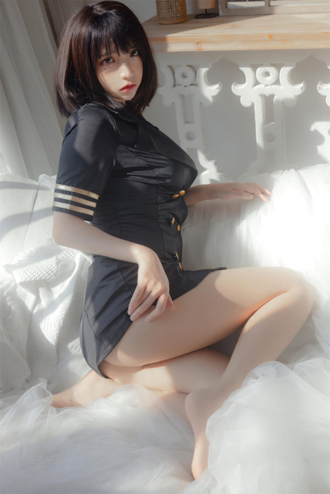 疯猫ss黑色制服40p_2