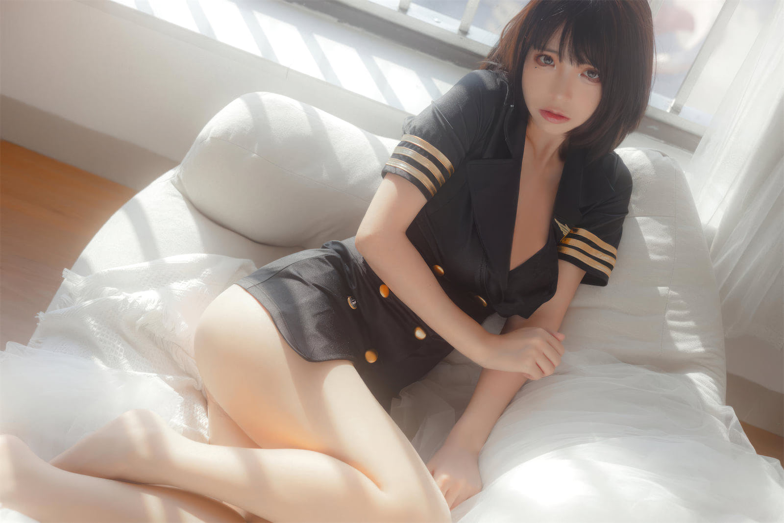 疯猫ss黑色制服40p_3