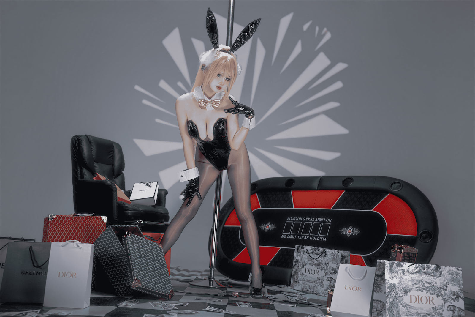 十悲伤小木十露菲奢侈兔40p