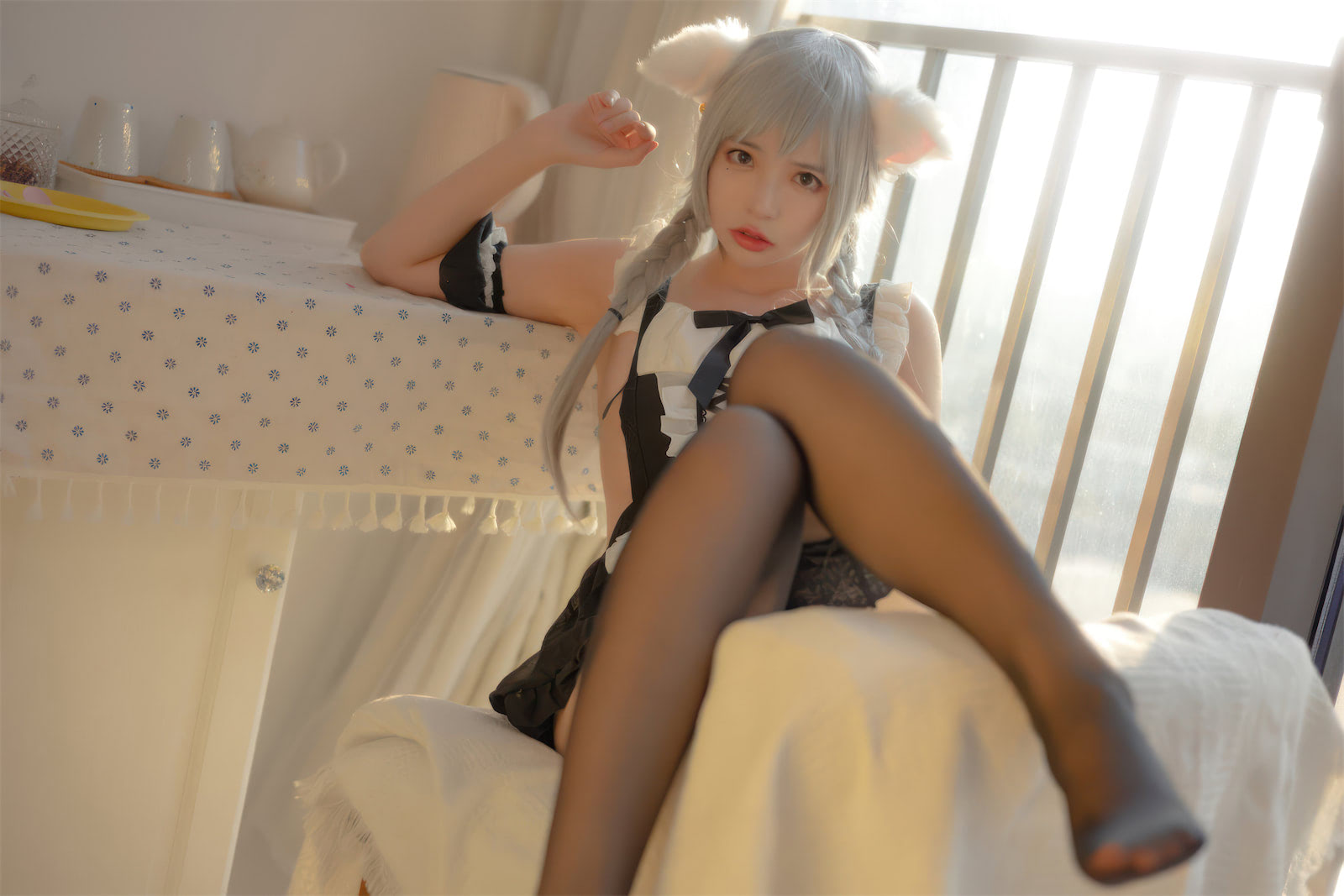 疯猫ss夕阳下女仆40p_2