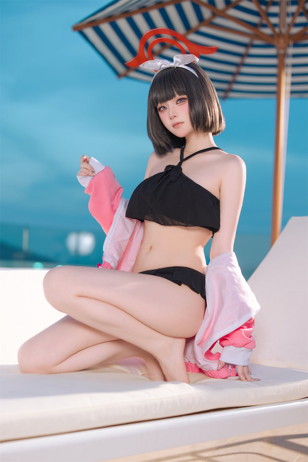 屿鱼静山真白泳装30p_4
