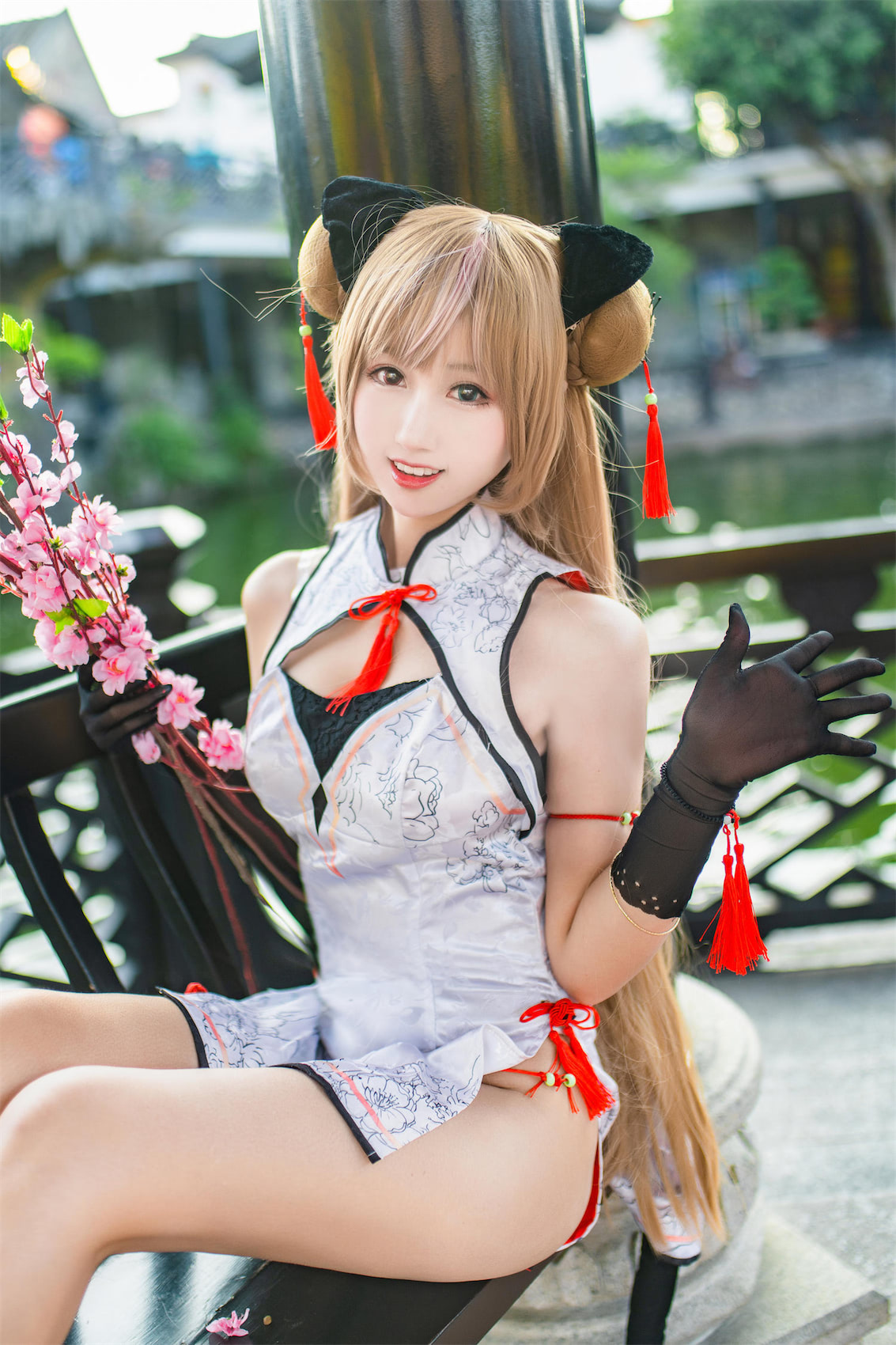 羽生三未大凤旗袍蜂糖花丽塔61p_3