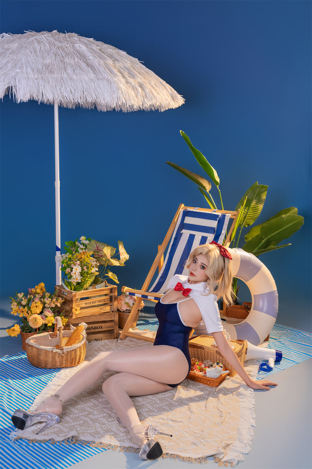 奈汐酱nice奶桃桃夏纪100p1v
