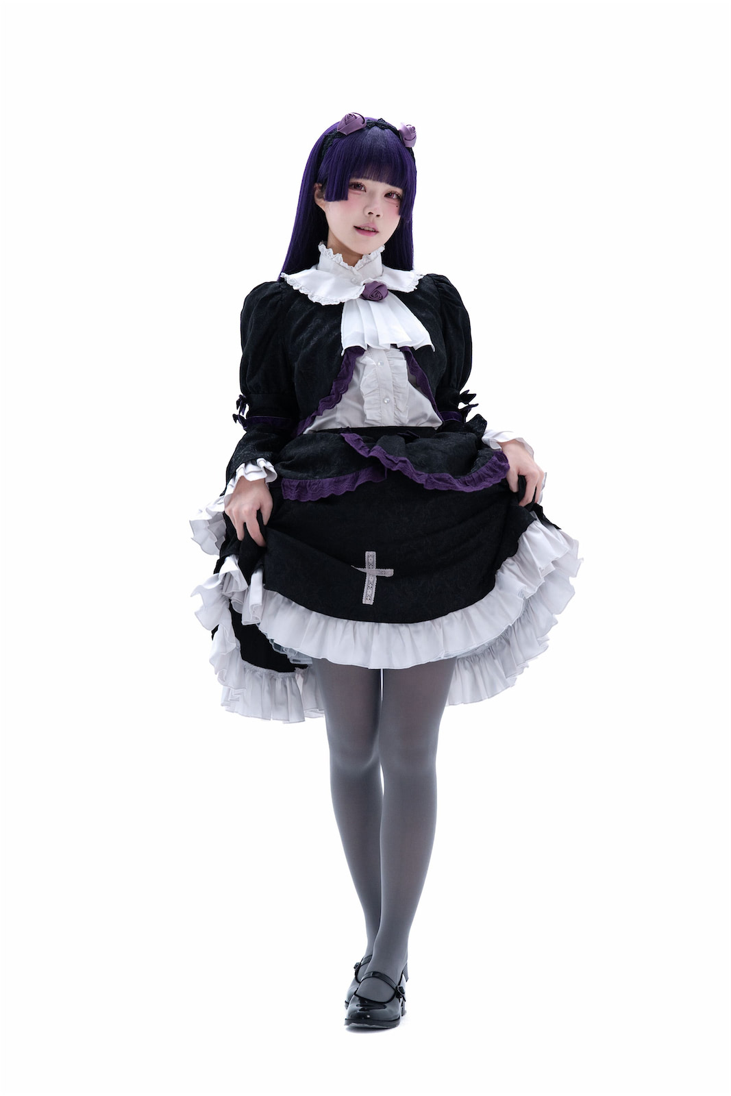 清水凪五更琉璃夜魔礼服46p_1