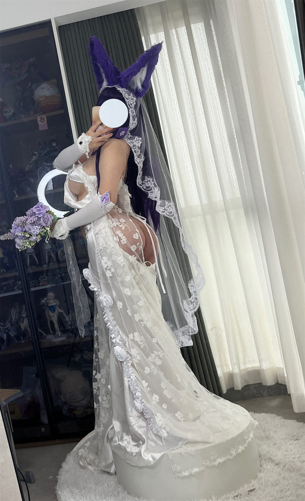 阿半今天很开心武藏婚纱75p