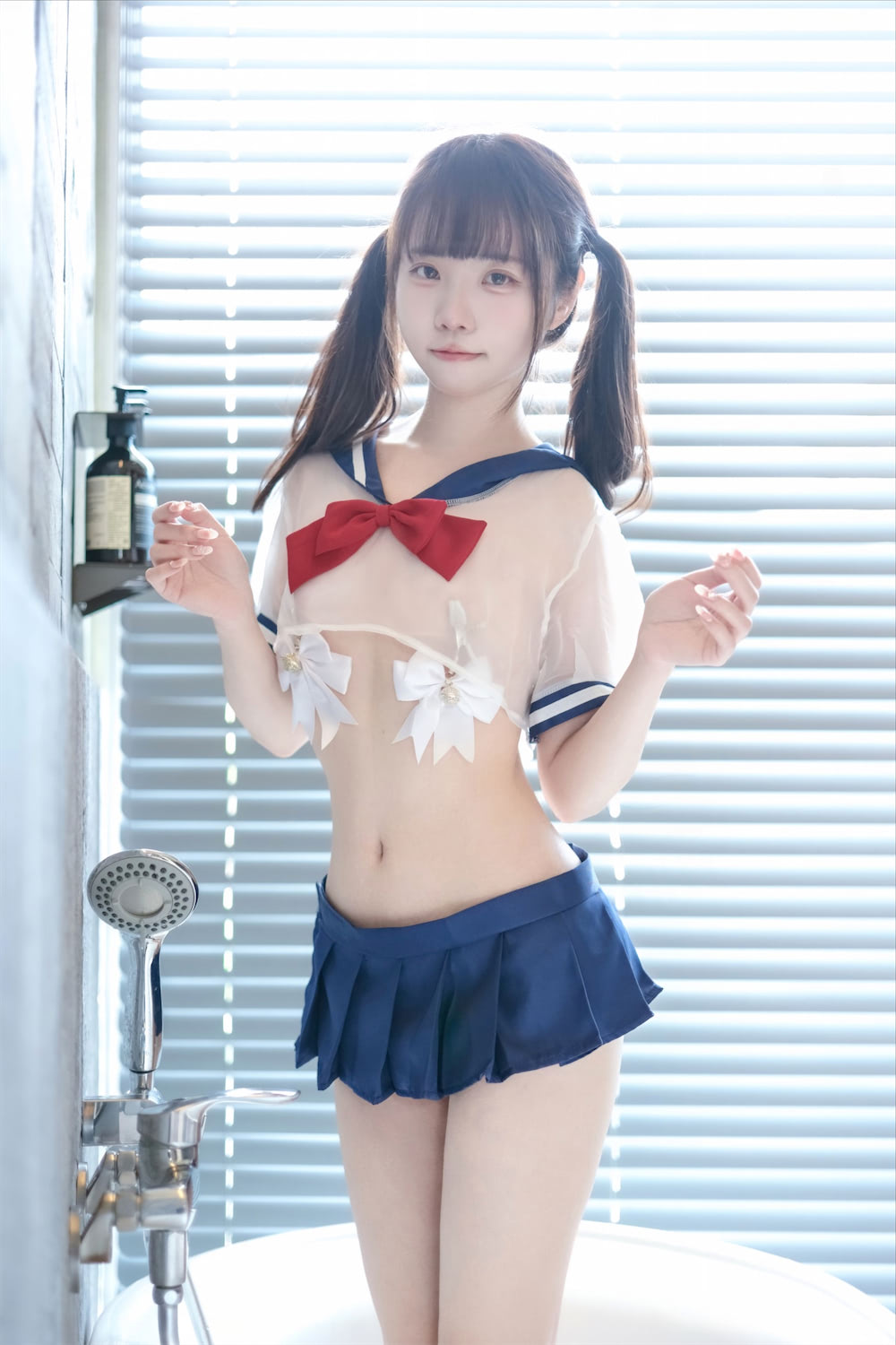 可可小白兔透明学生服64p_3