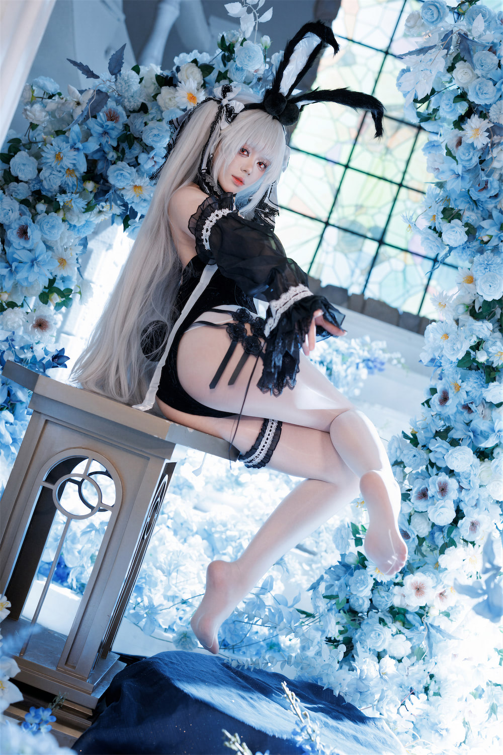 阿九从不咕咕可畏兔女郎48p1v_1