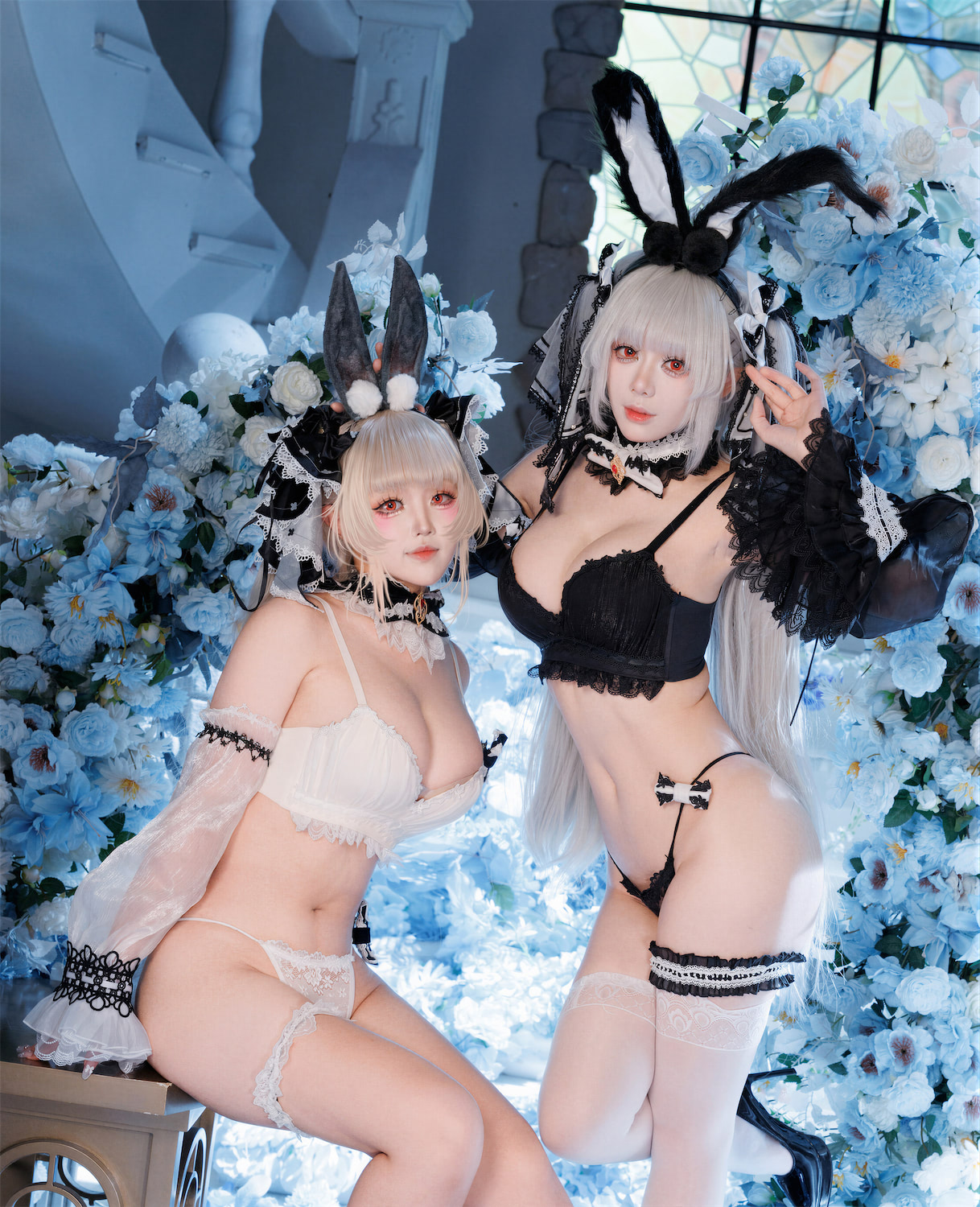 阿九从不咕咕可畏兔女郎48p1v_4